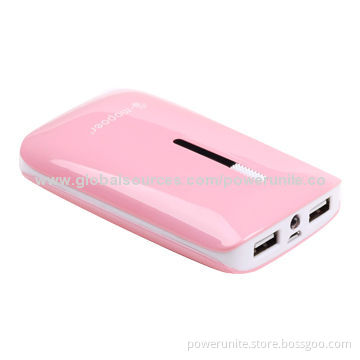 High-end Easy Travel Power Bank, Charge for Blueberry S4 Mobile Phone, 6,600mAh Capacity